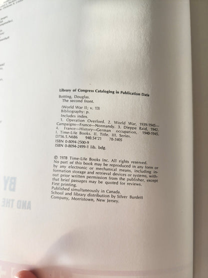 The Second Front - Hardcover By BOTTING DOUGLAS - GOOD