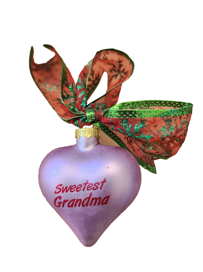 Sweetest Grandma Christmas tree decoration