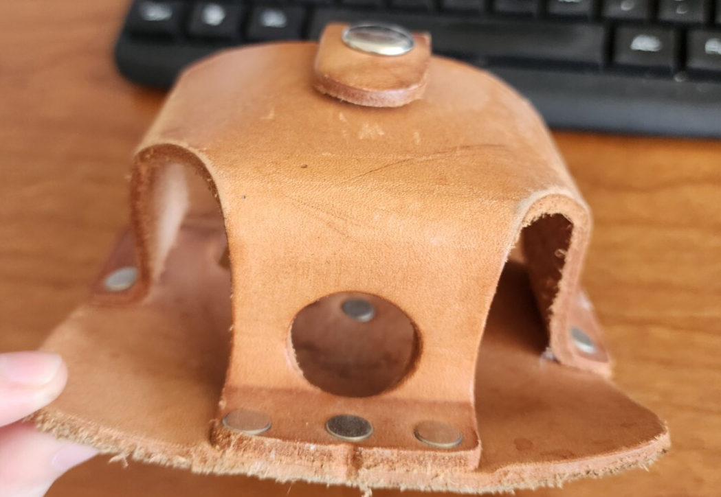 Vtg Custom LeatherCraft No. 464 Tool Pouch