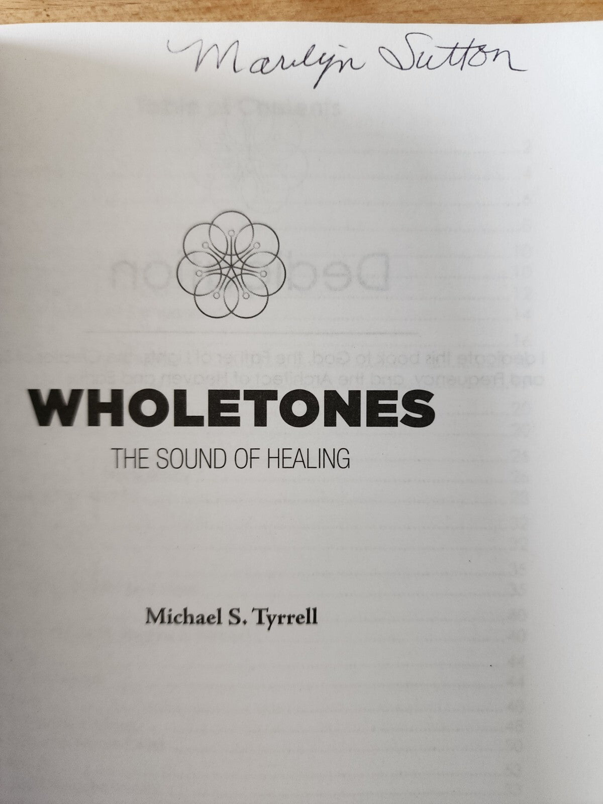 Wholetones The Sound Of Healing by Michael S. Tyrrell (Paperback Book, 2014)
