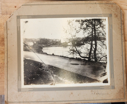 Vintage Cardboard Photo by N.S Orninguard