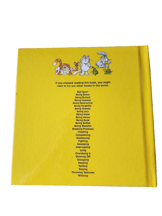 A Children's Book About Being Selfish by Joy Berry 1988