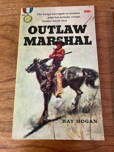 Gold Medal Books by Ray Hogan - lot of  2