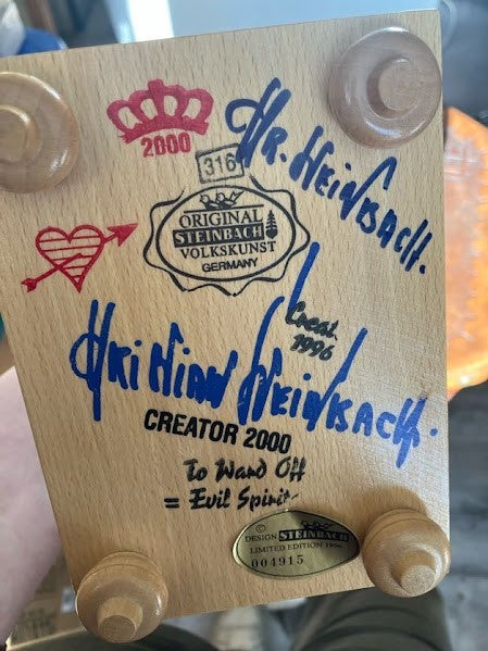 Steinbach Nutcracker - Jubilee King - 75TH Birthday of Christian