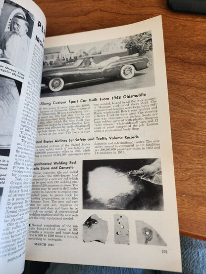 Popular Mechanics Magazine - March  1954