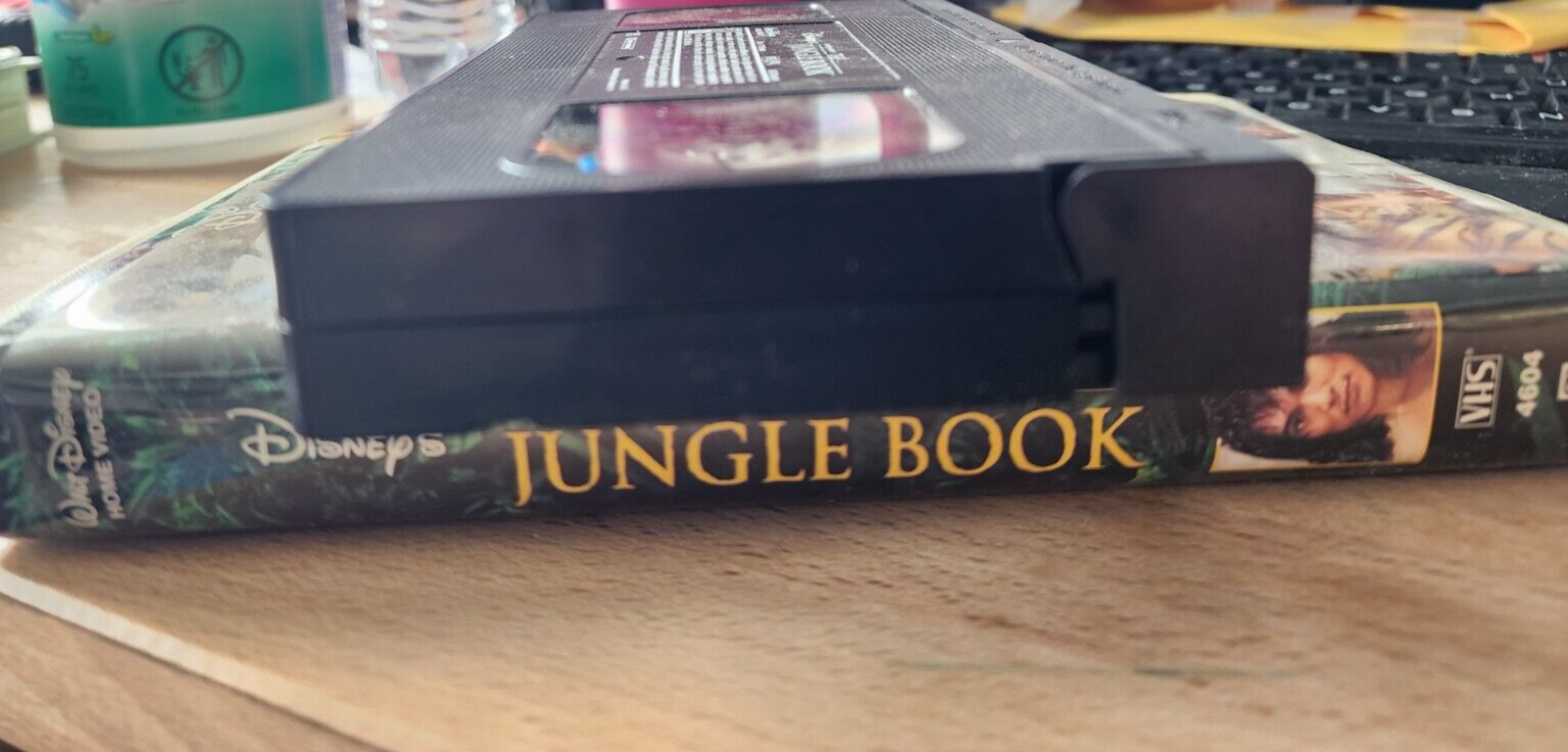 DISNEY'S RUDYARD KIPLING'S The Jungle Book (VHS, 1995)