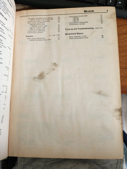 Chiltons auto repair manual 1964-1971