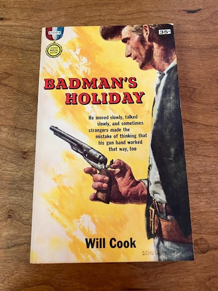 Gold Medal Books by Will Cook - lot of 2