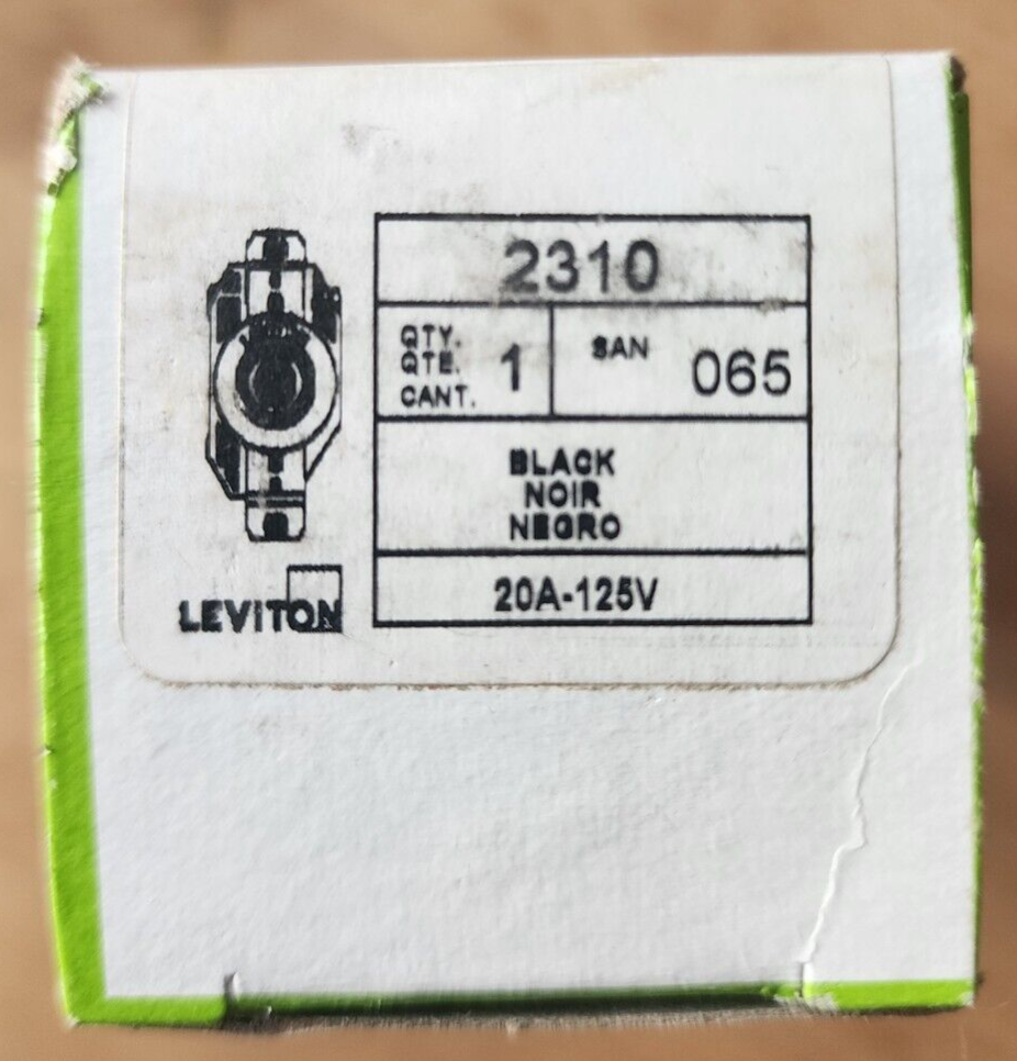 Leviton Flush Mounting Locking Receptacle 20A 125V