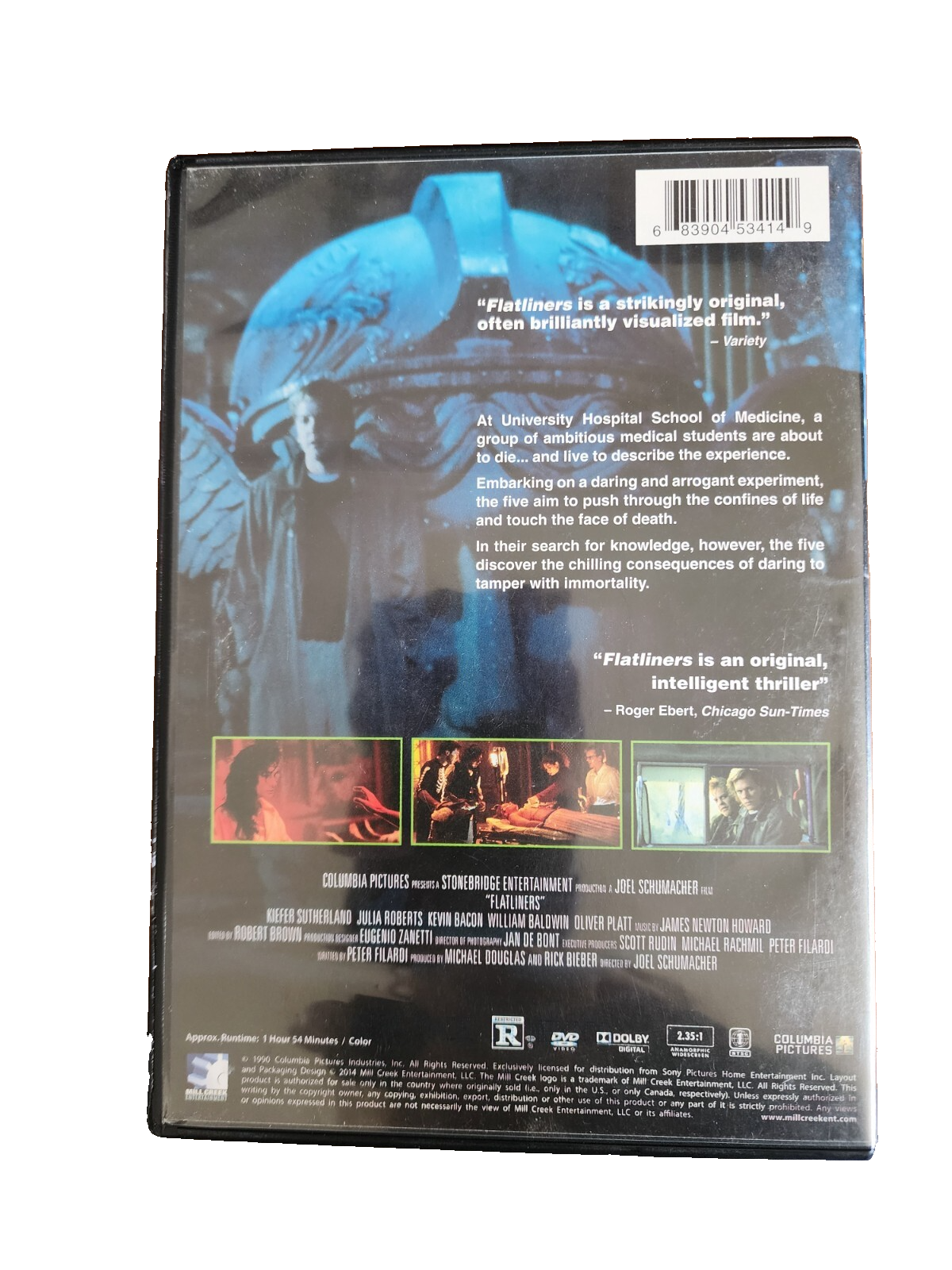 Flatliners DVD - Very Good!