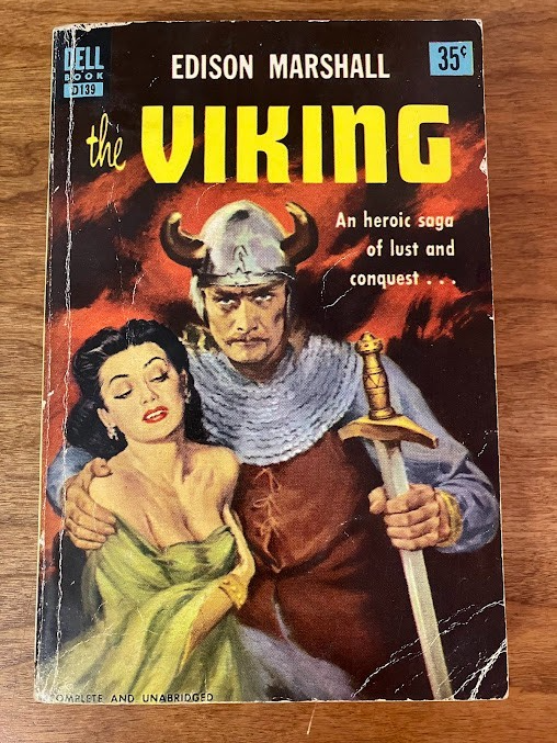 Vtg Paperback - The Viking by Edison Marshall