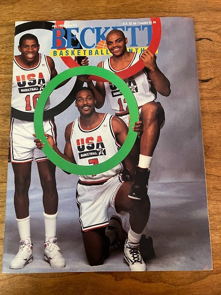 Beckett Basketball July 1992 Issue #24 - With Tickets from 1992