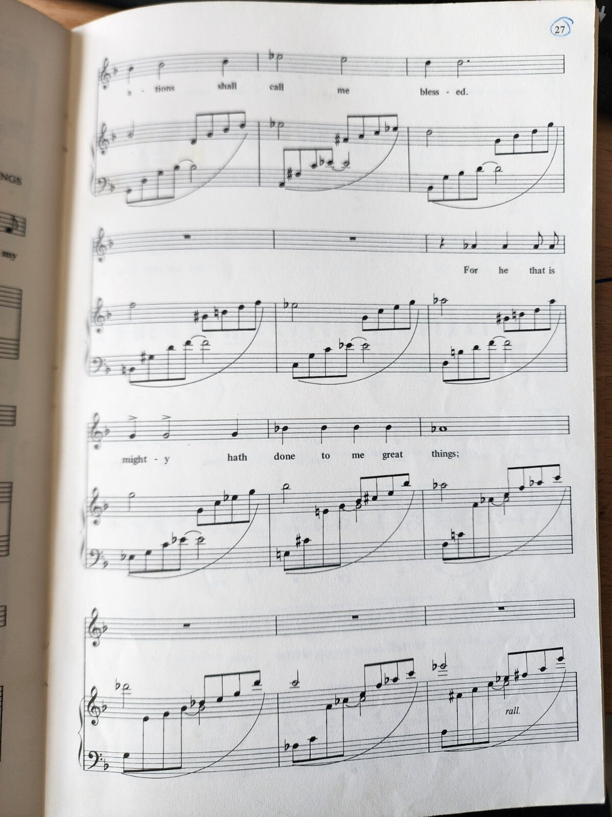 A Christmas Cantata of Praise Rejoice Otis Skilings Lillenas Sheet Music Book 