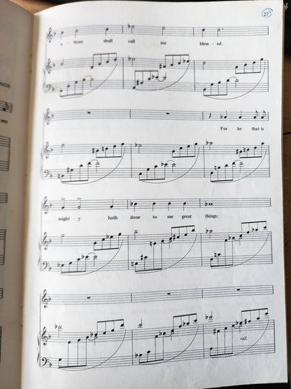 A Christmas Cantata of Praise Rejoice Otis Skilings Lillenas Sheet Music Book 