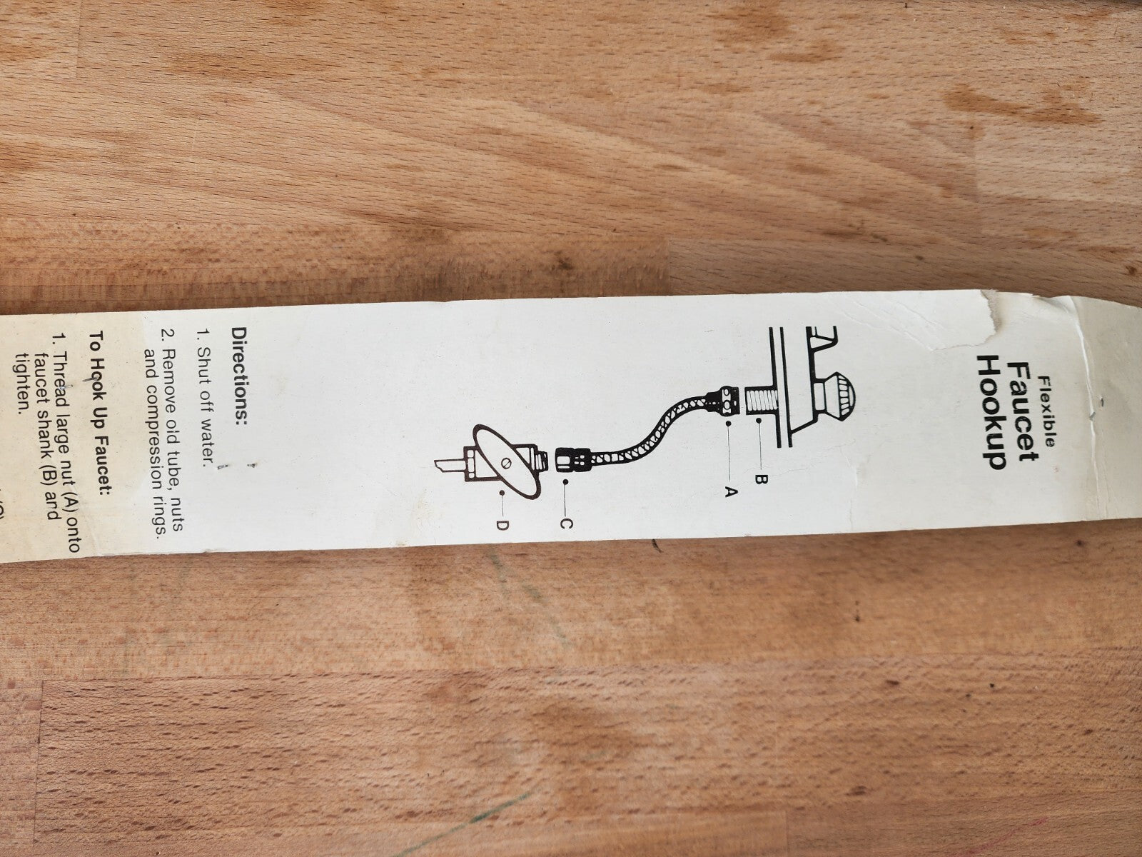 Flexible Stainless Steel Faucet Hookup