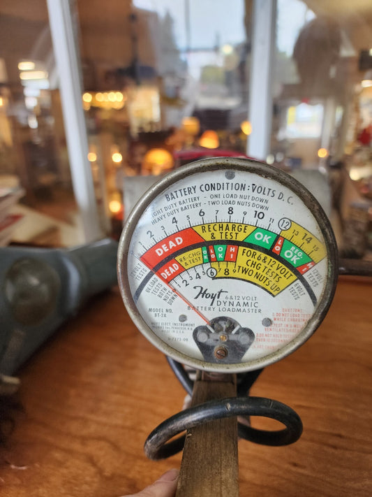 Vtg Hoyt Model No. BT-2A 6 & 12 Bolt Dynamic Battery Loadmaster Tester