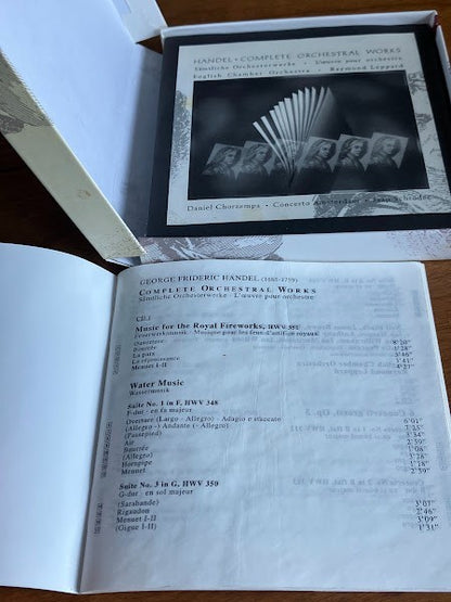 CD Set - HANDEL COMPLETE ORCHESTRAL & WORKS