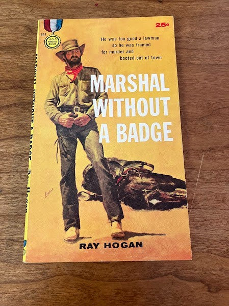 Gold Medal Books by Ray Hogan - lot of  2