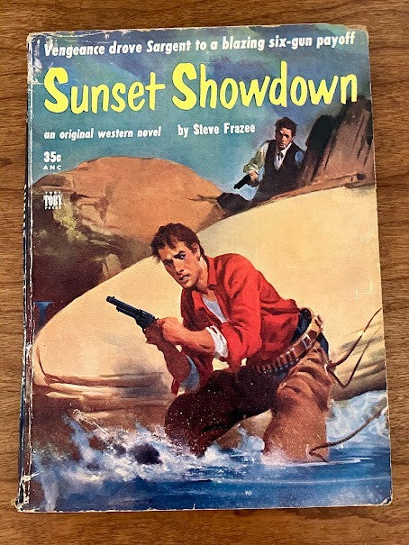 SUNSET SHOWDOWN BY STEVE FRAZEE 1953