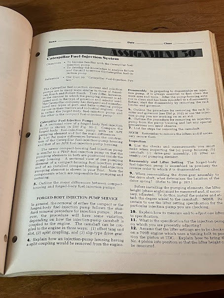 DIESEL MECHANICS - Softcover Textbooks - ERICH J. SCHULZ