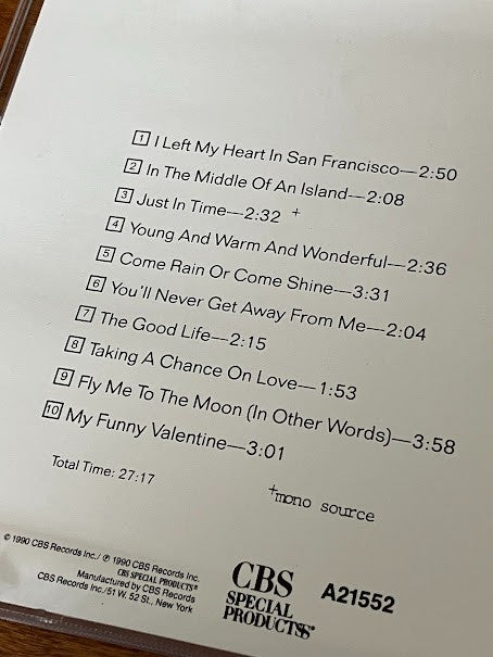 CD - Tony Bennett: The Good Life