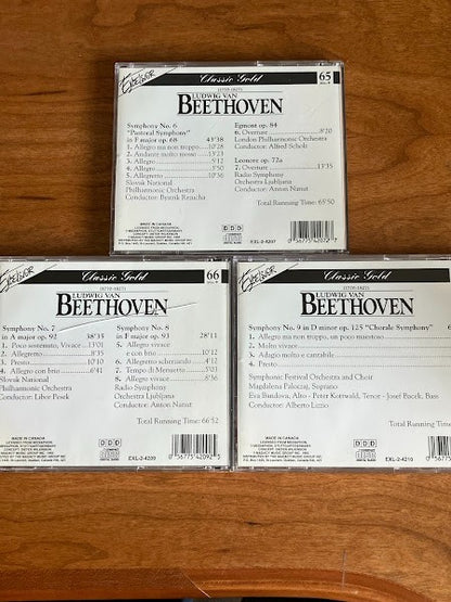 2 CD Box Set - Classic Gold: Ludwig Van Beethoven: Excelsior