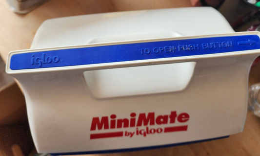 Vtg Red White & Blue Igloo Mini Mate Igloo cooler