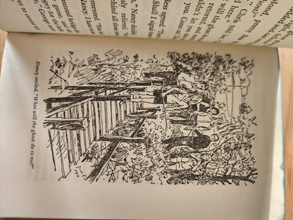 Nancy Drew #15 The Haunted Bridge Carolyn Keene Vintage Hardcover Book