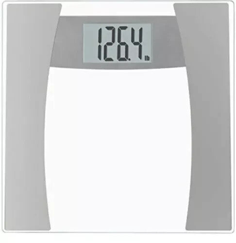 Instatrack Digital Bathroom Scale, Silver New- Open Box
