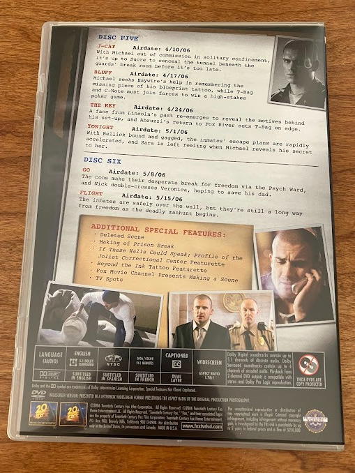 Prison Break: Season 1 - DVD