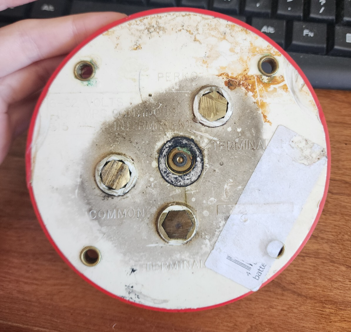 Vintage PERKO Marine Service Safety Main Switch