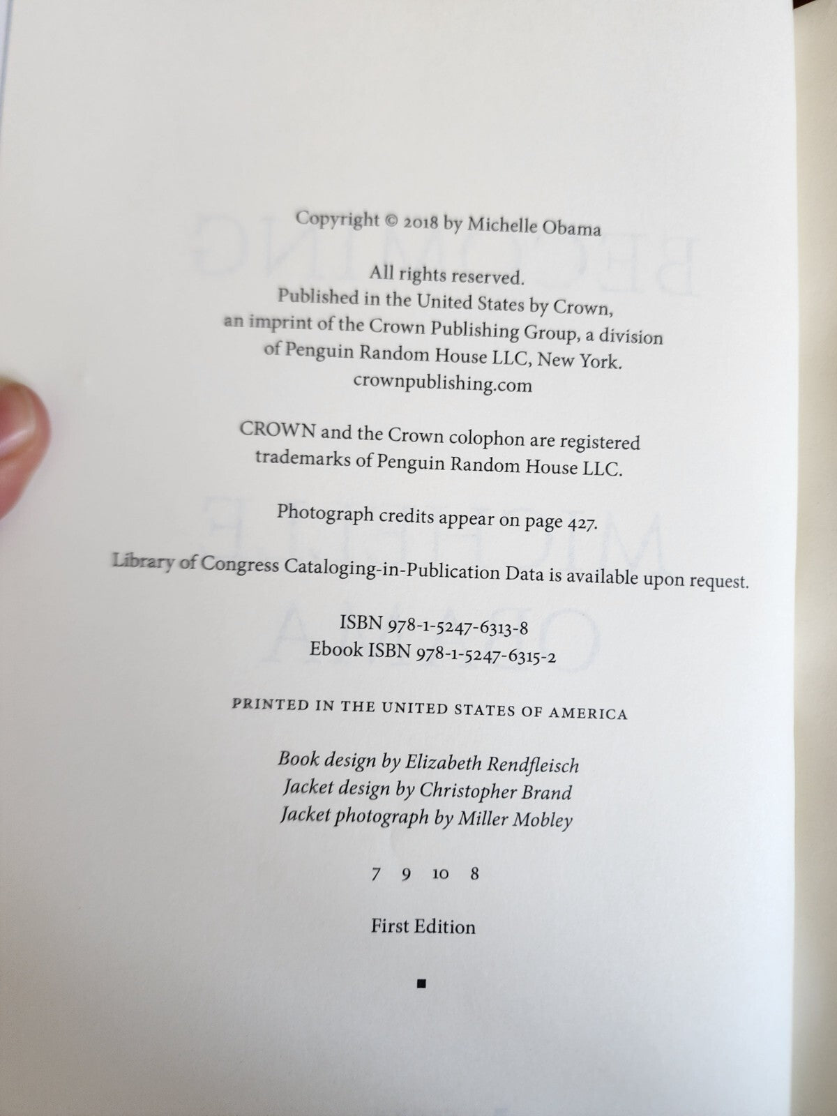 Becoming - HC, Michelle Obama