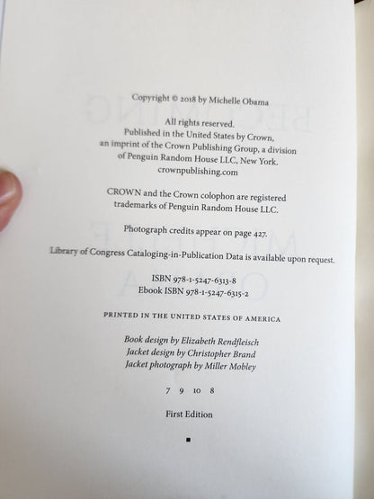 Becoming - HC, Michelle Obama