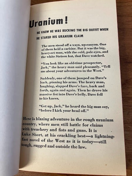 Bantam Books - Rimrock By Luke Short