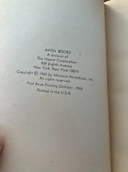 AVON - THE CAMP FOLLOWERS' GUIDE editor Niles Chignon