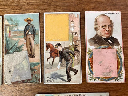 Dukes Cigarettes: Postage Stamps - LOT OF 9