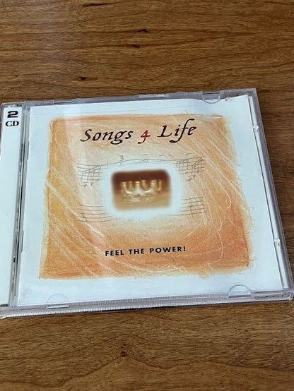 CDs (Lot of 2) - Songs 4 Life: "Feel the Power", "Embrace His Grace"