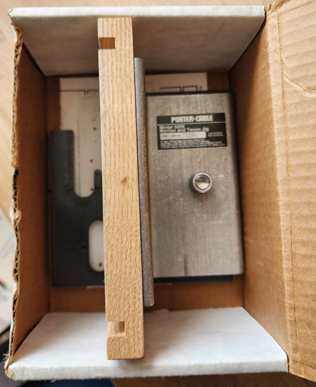 Porter Cable MorTen Jig For Mortise And Tenon Joints. Model 5009 in Box