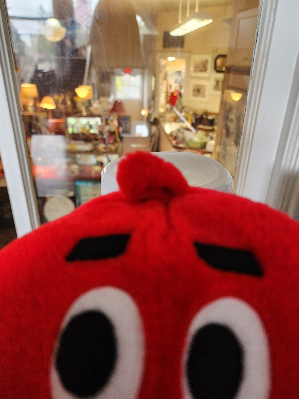 Vintage 1987 M&M's RED Fun Friend Stuffed Toy Plus