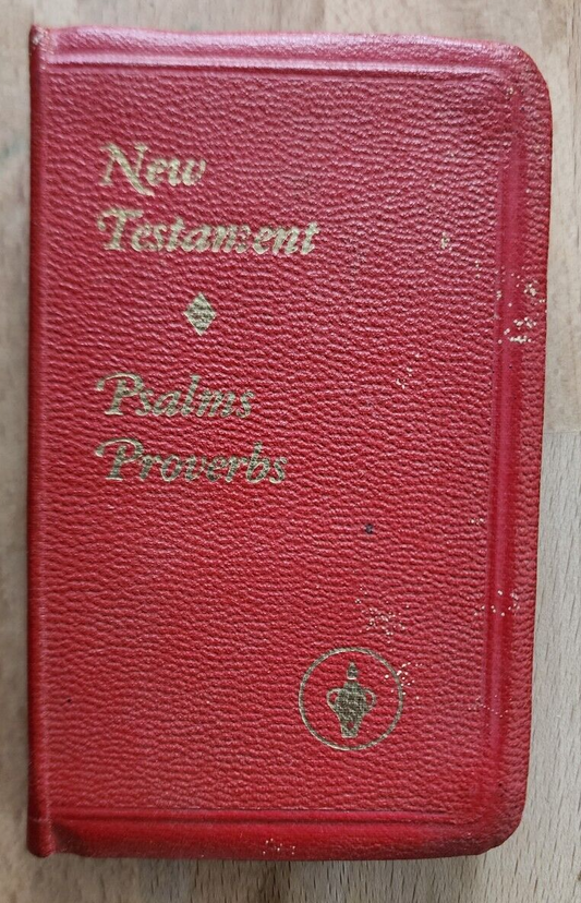 Vtg New Testament Psalms Proverbs (Pocket Size Bible) The Gideons International