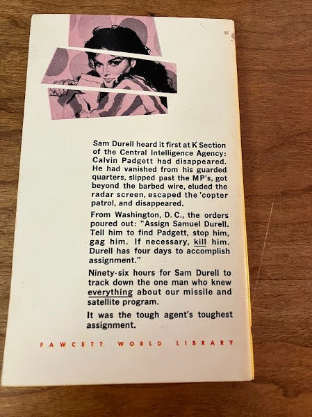 Vtg Paperbacks - lot of 2 - Edward S Aarons
