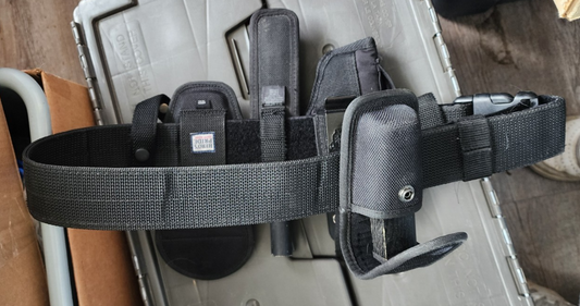 Different Brands of Police Belt and Accesories