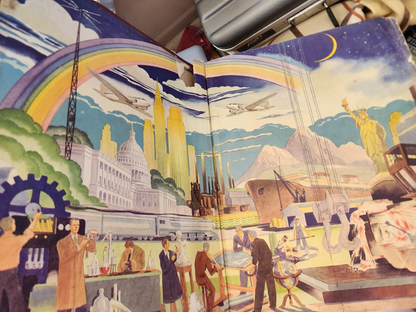 Vintage Webster's Complete Reference Dictionary and Encyclopedia 1940-1949