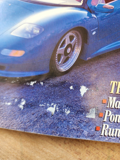 Road & Track April 1992 Europe's Vector? Magazine