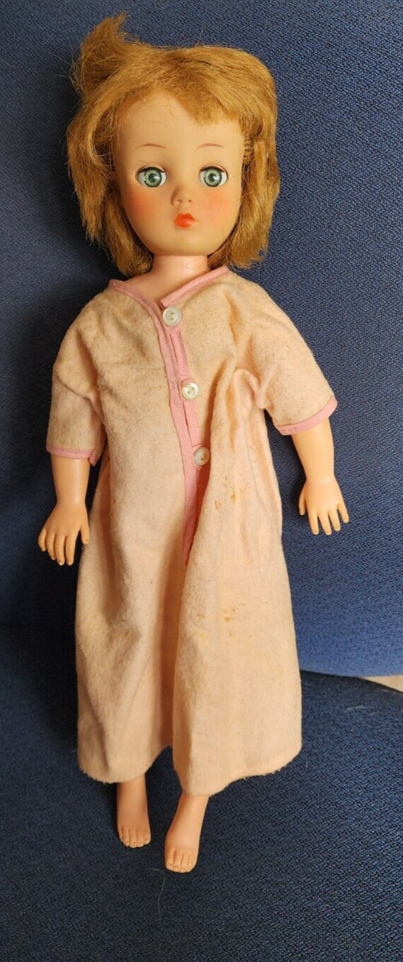 17" Vintage Horsman Fashion Doll Rooted Hair Sleep Eyes