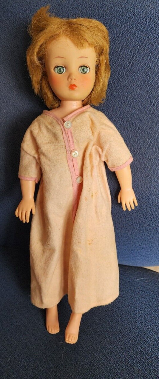 17" Vintage Horsman Fashion Doll Rooted Hair Sleep Eyes
