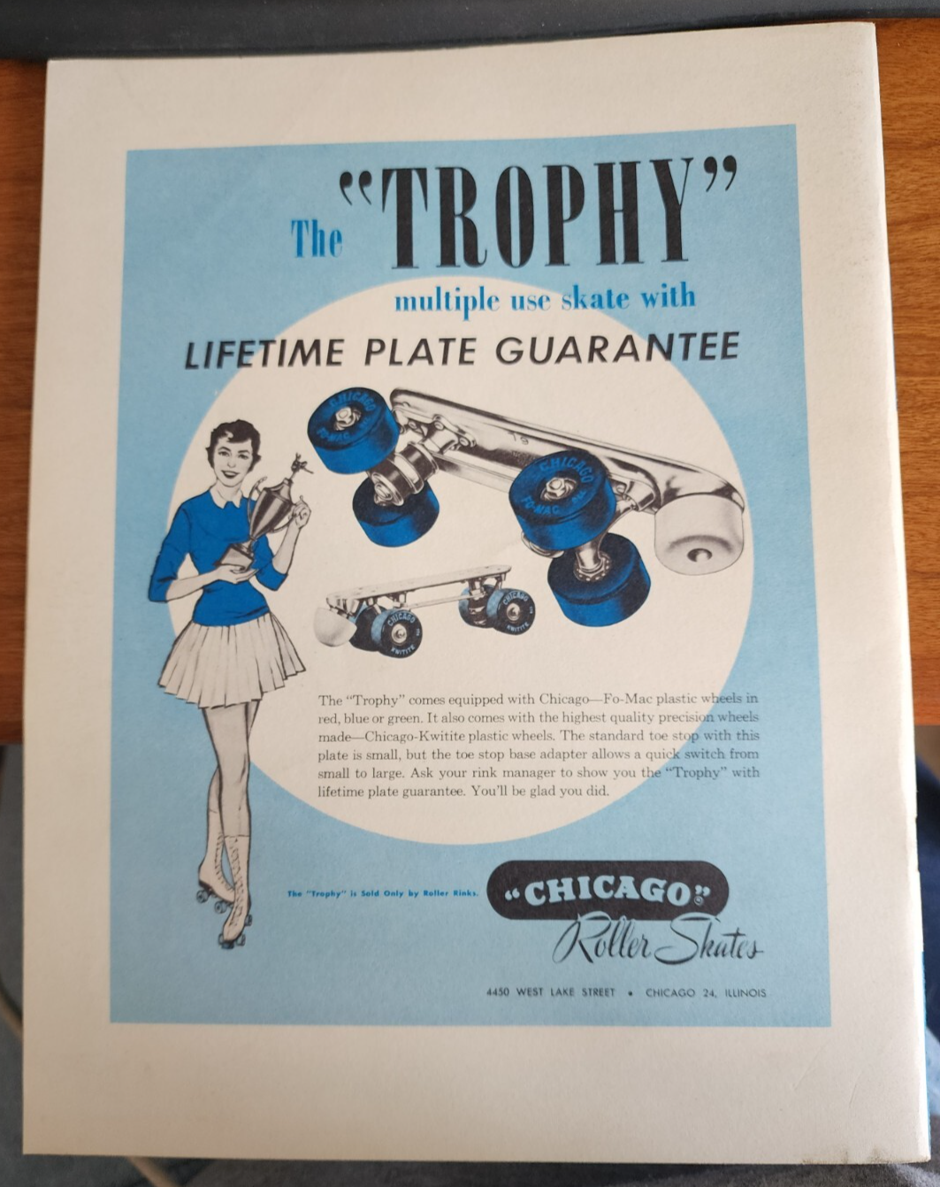 Roller Skating Championships Program 1964