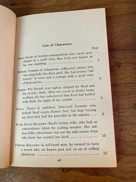 Vtg Paperback - Death in the Wind Mystery - Edwin Lanham