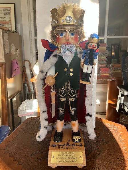 Steinbach Nutcracker - Jubilee King - 75TH Birthday of Christian