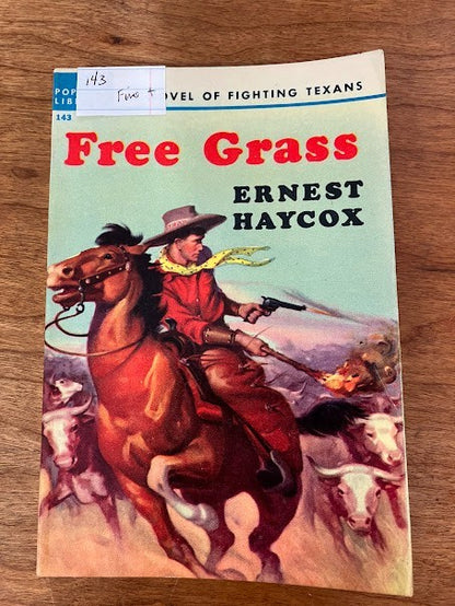 Vintage Paperbacks - Ernest Haycox - Popular Library - Lot Of 8